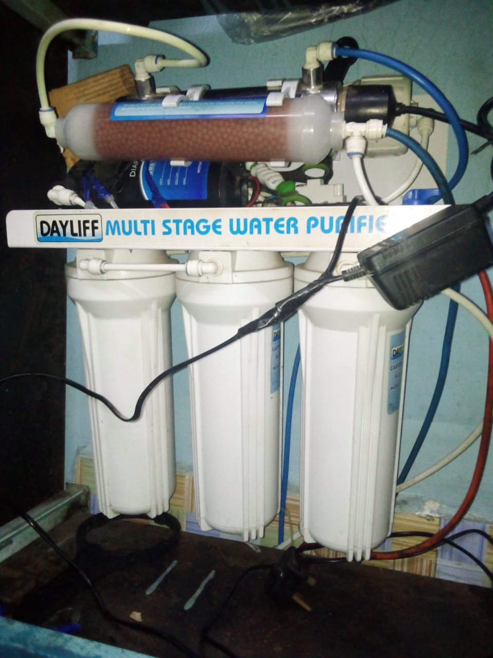A multi-stage water purifier